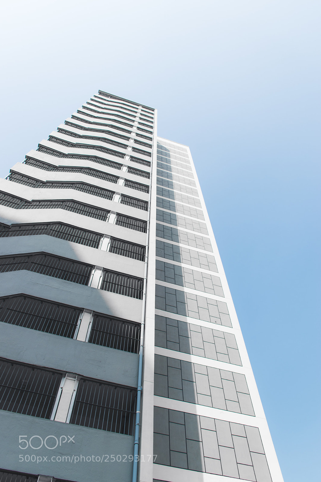 Nikon D5600 sample photo. Tall building blue sky photography