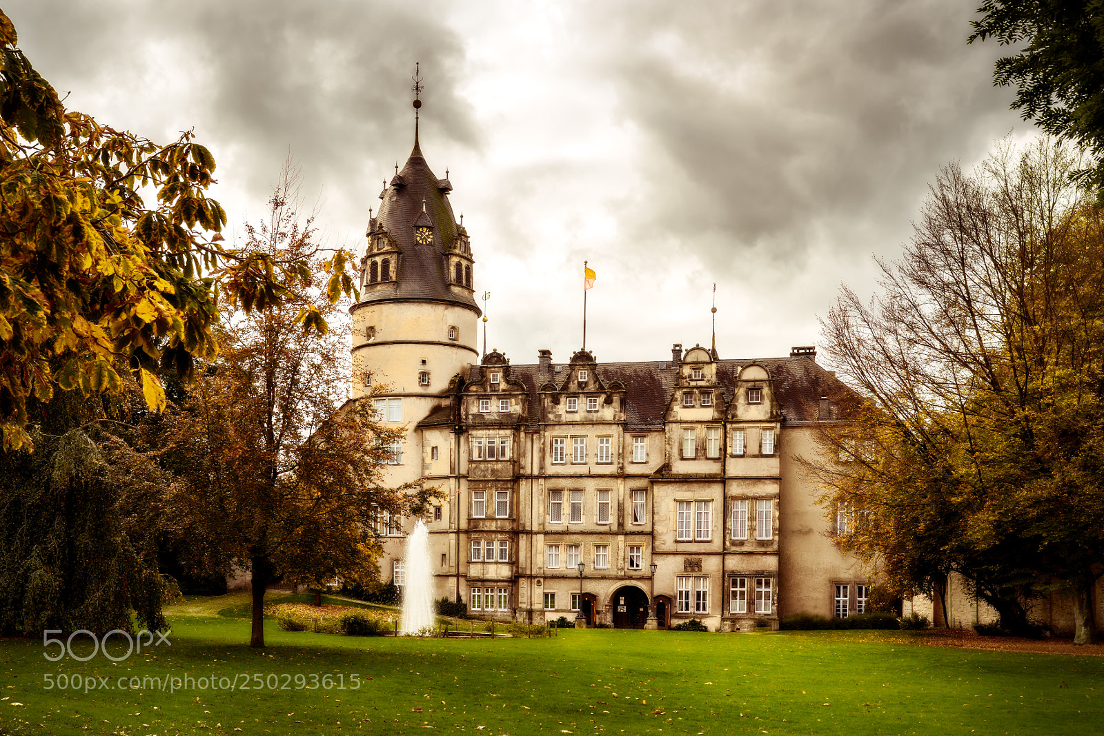 Nikon D810 sample photo. Detmold castle photography