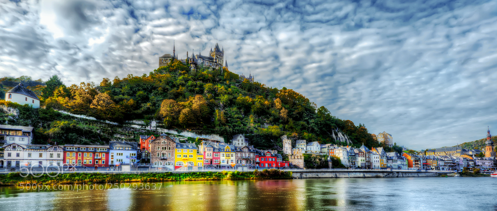 Nikon D810 sample photo. Cochem castle photography