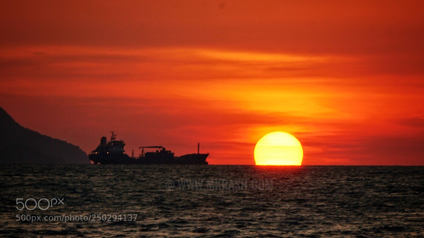 Sony a6000 sample photo. Sunset over the andaman photography