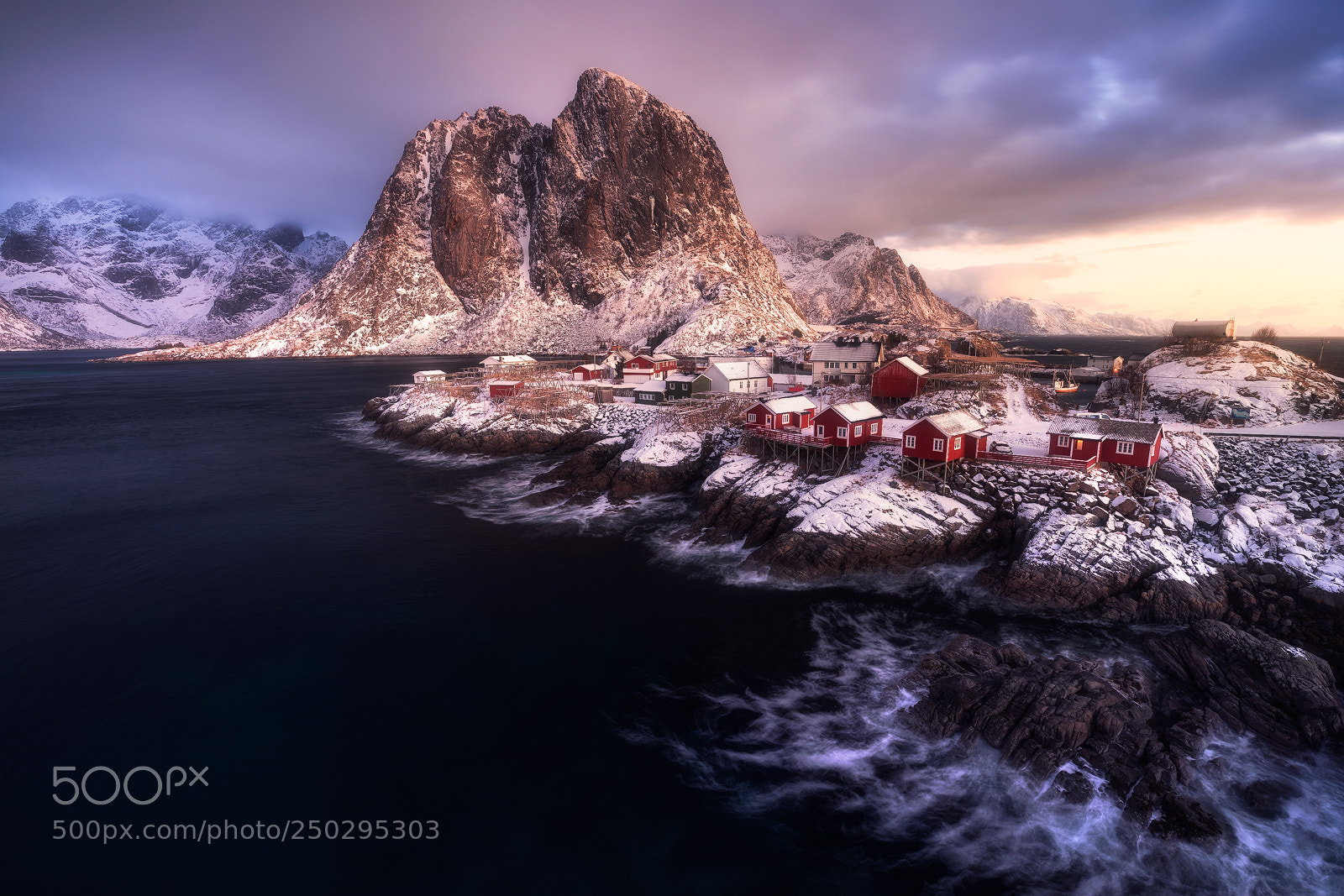 Canon EOS 5D Mark IV sample photo. Hamnoy winter morning photography