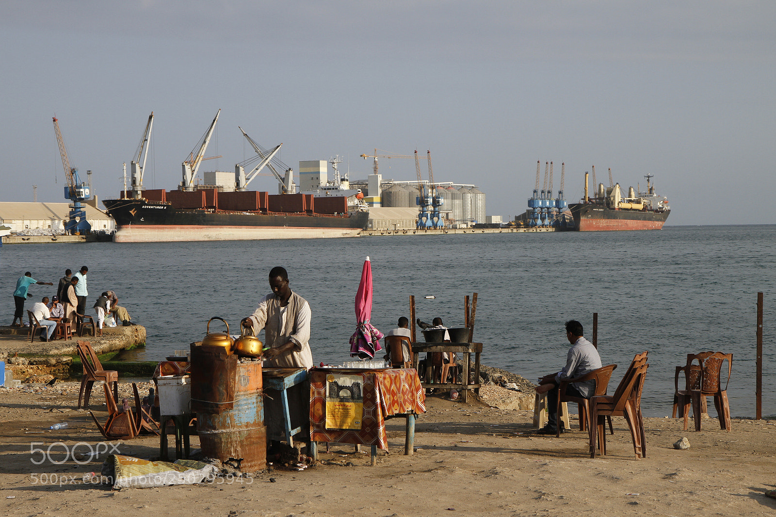 Canon EOS 7D sample photo. Teatime in port sudan photography