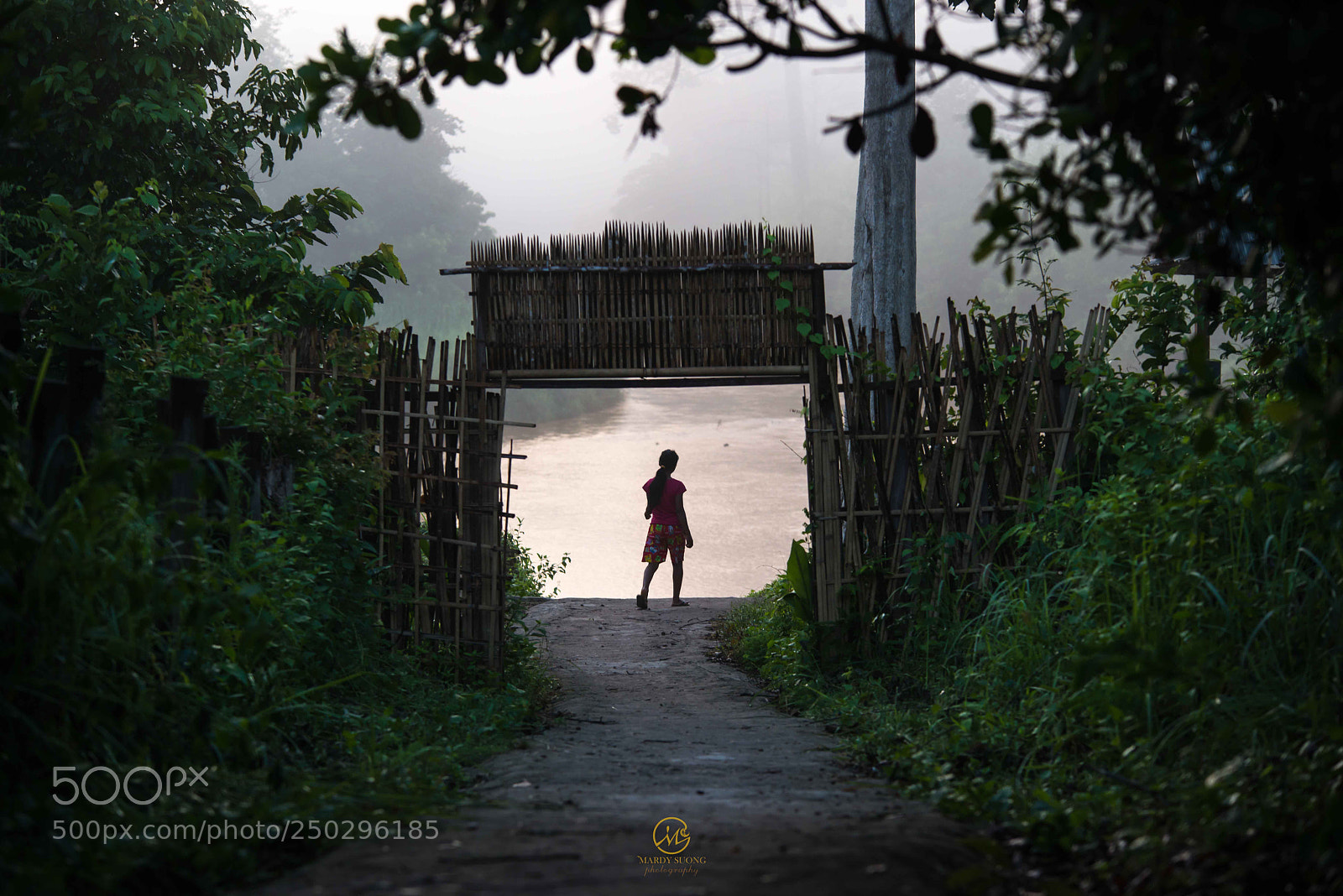 Nikon D800 sample photo. ម្នាក់ឯង alone photography
