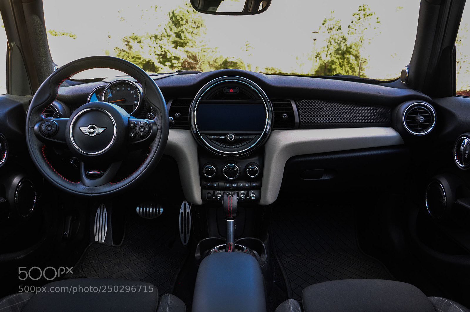 Nikon D90 sample photo. 2016 mini cooper interior photography
