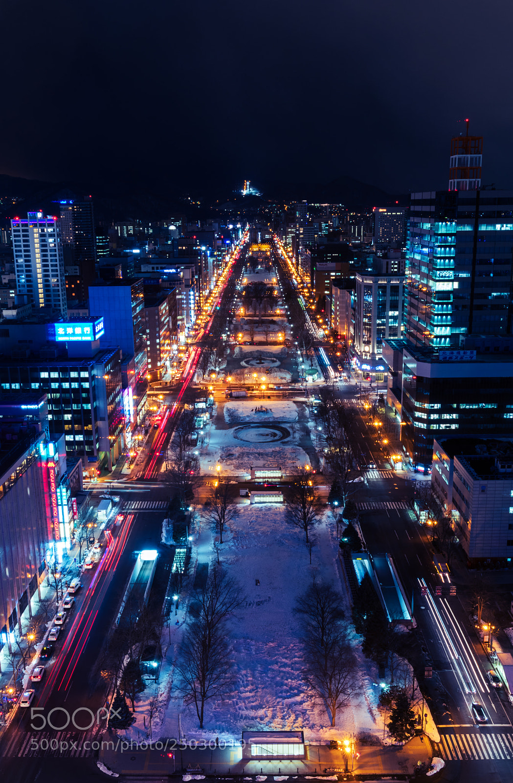 Pentax KP sample photo. Sapporo odori park photography