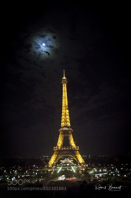 Nikon D7000 sample photo. Paris at night photography