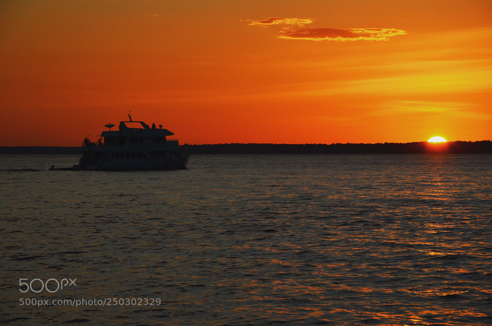 Nikon D7000 sample photo. Sunset ?amazon . brazil photography