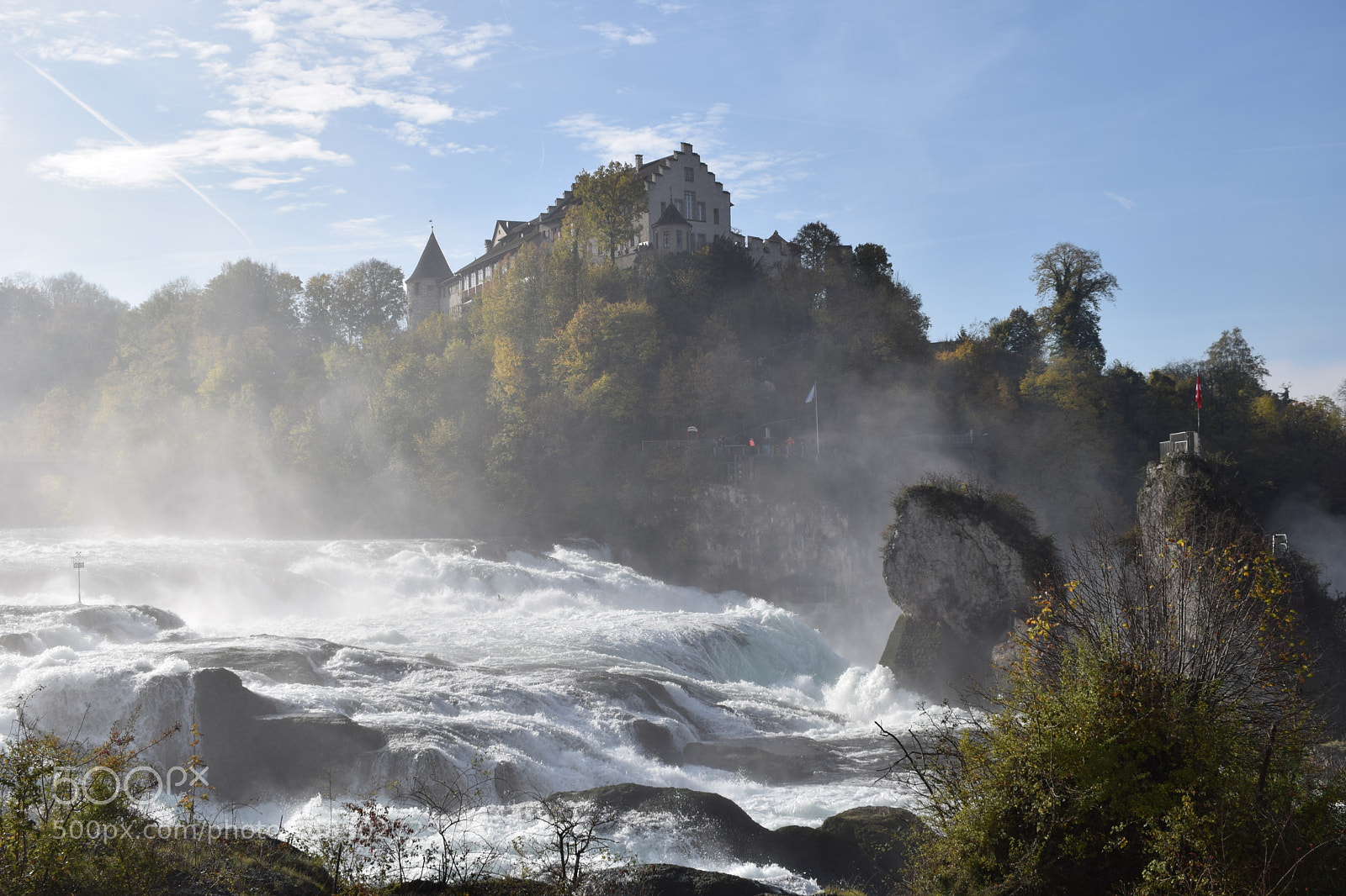 Nikon D3300 sample photo. Rhine falls, switzerland photography
