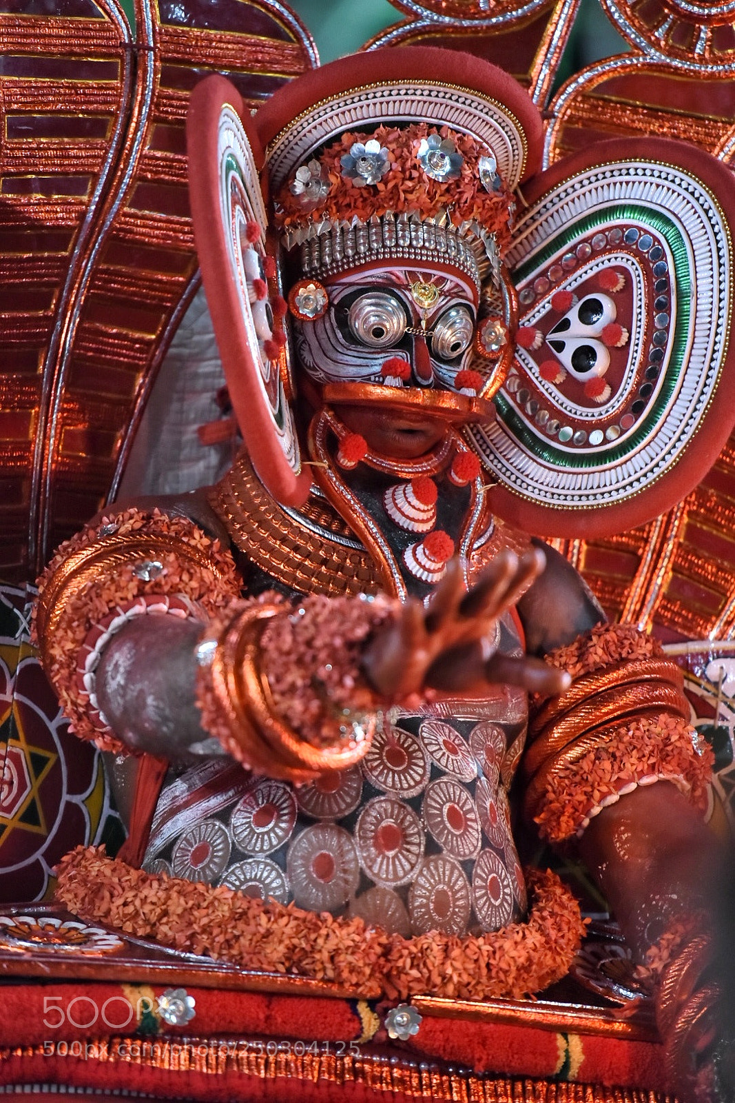 Nikon D750 sample photo. Temple festivities in kerala photography