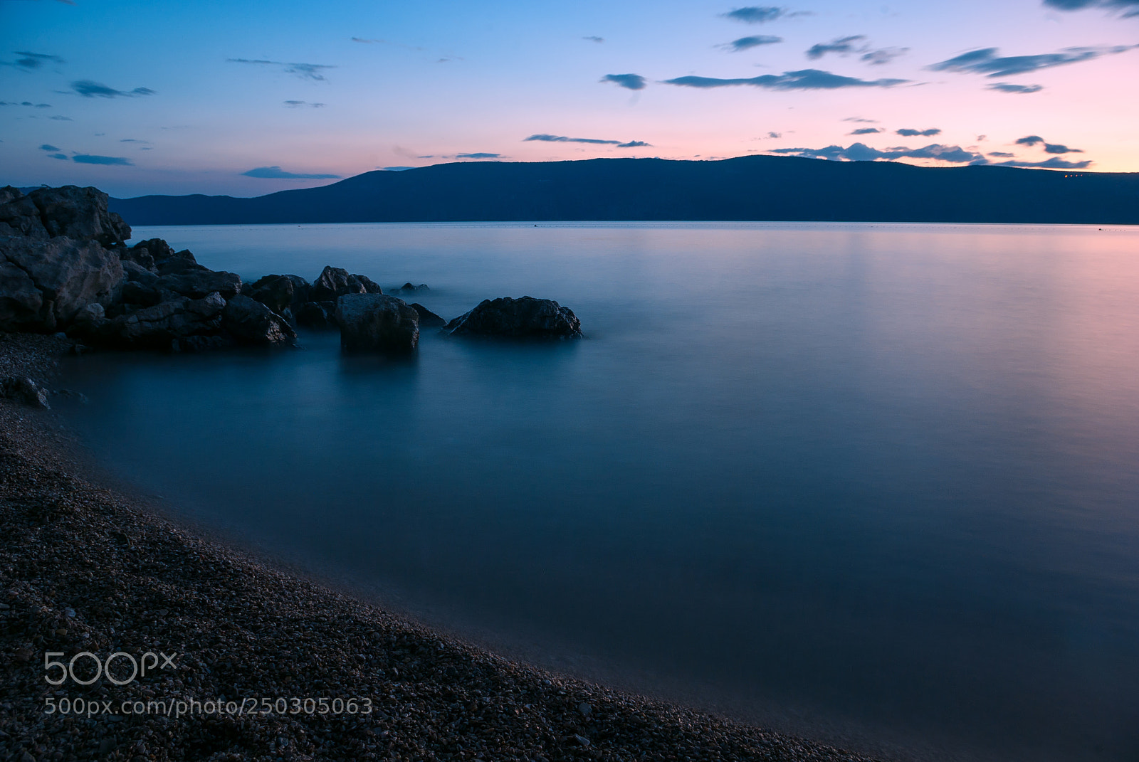 Pentax K200D sample photo. Calm sea photography
