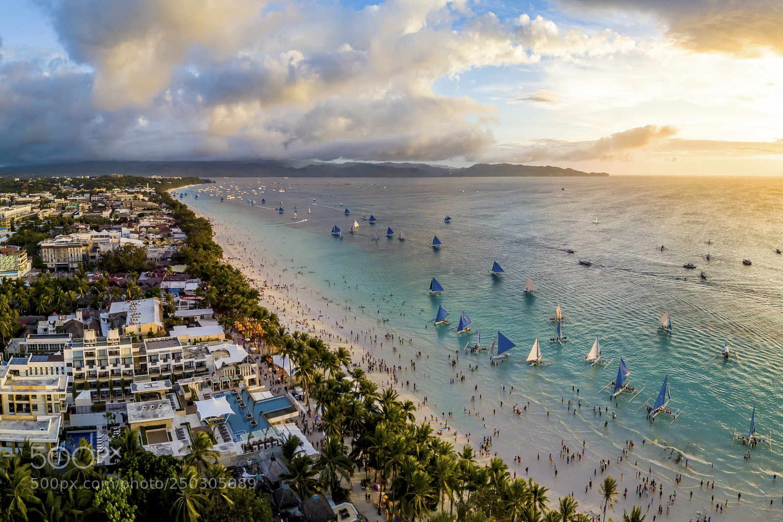DJI FC220 sample photo. Boracay, philippines photography