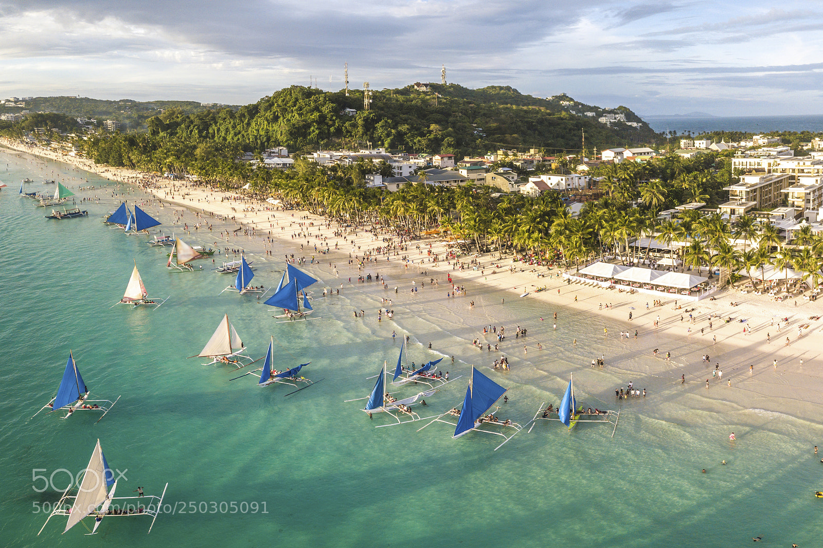 DJI FC220 sample photo. Boracay, philippines photography