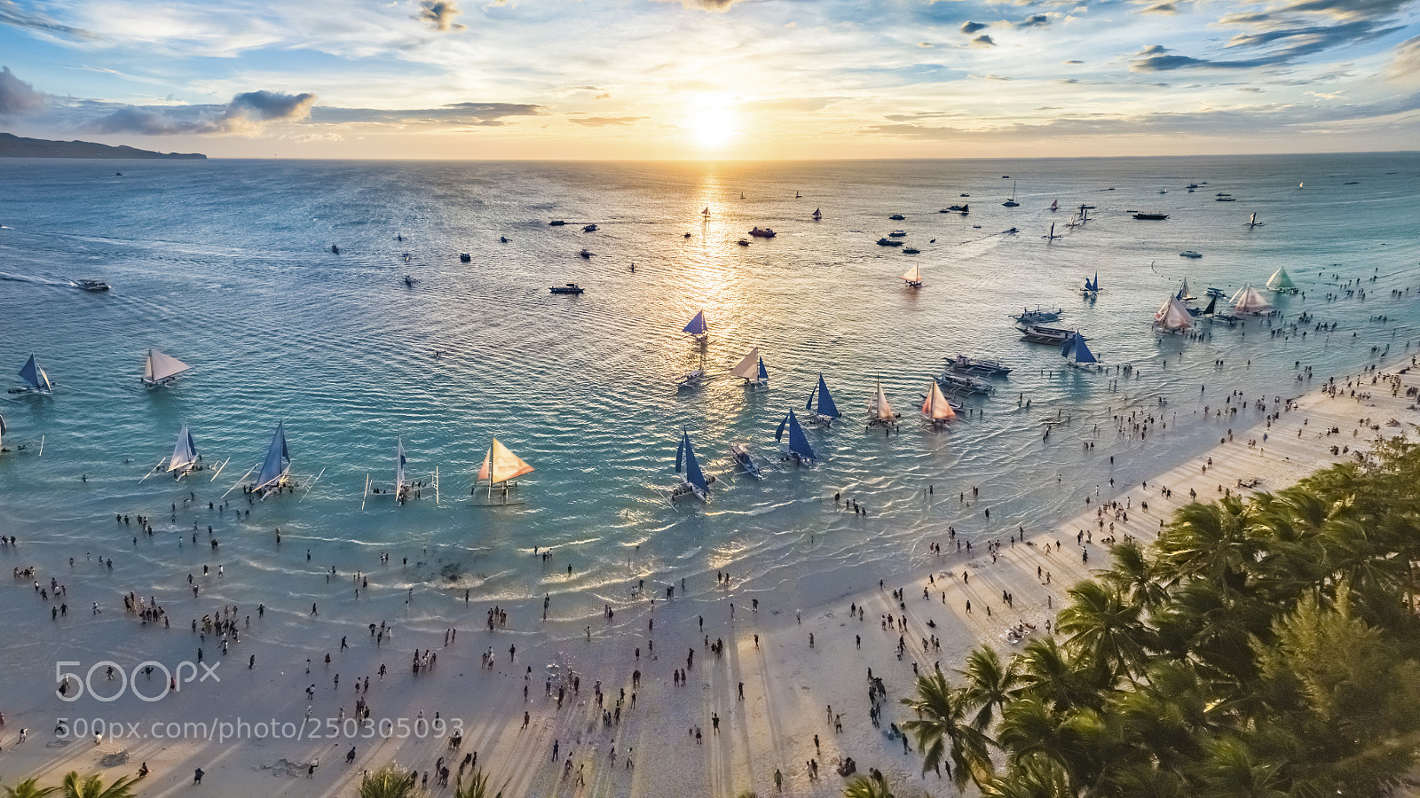 DJI FC220 sample photo. Boracay, philippines photography