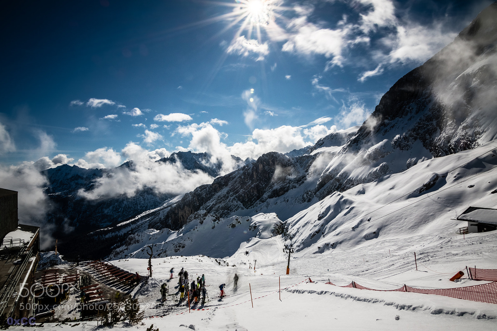 Canon EOS 7D Mark II sample photo. Mountain-view from the alpspitz photography