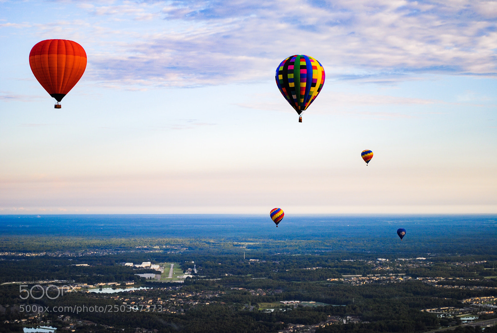 Nikon D3000 sample photo. Hot air balloons photography