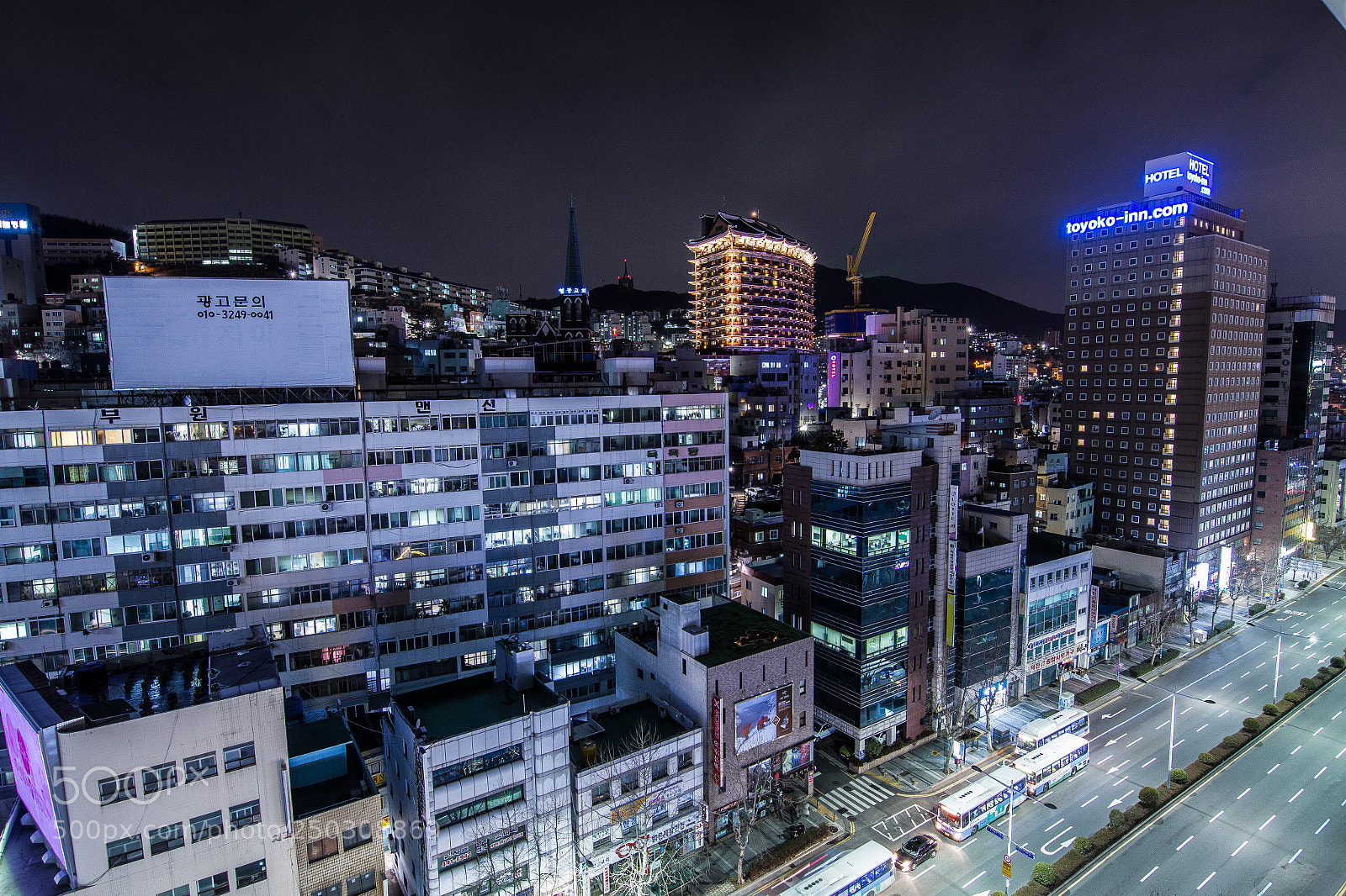 Canon EOS 7D sample photo. Busan downtown photography