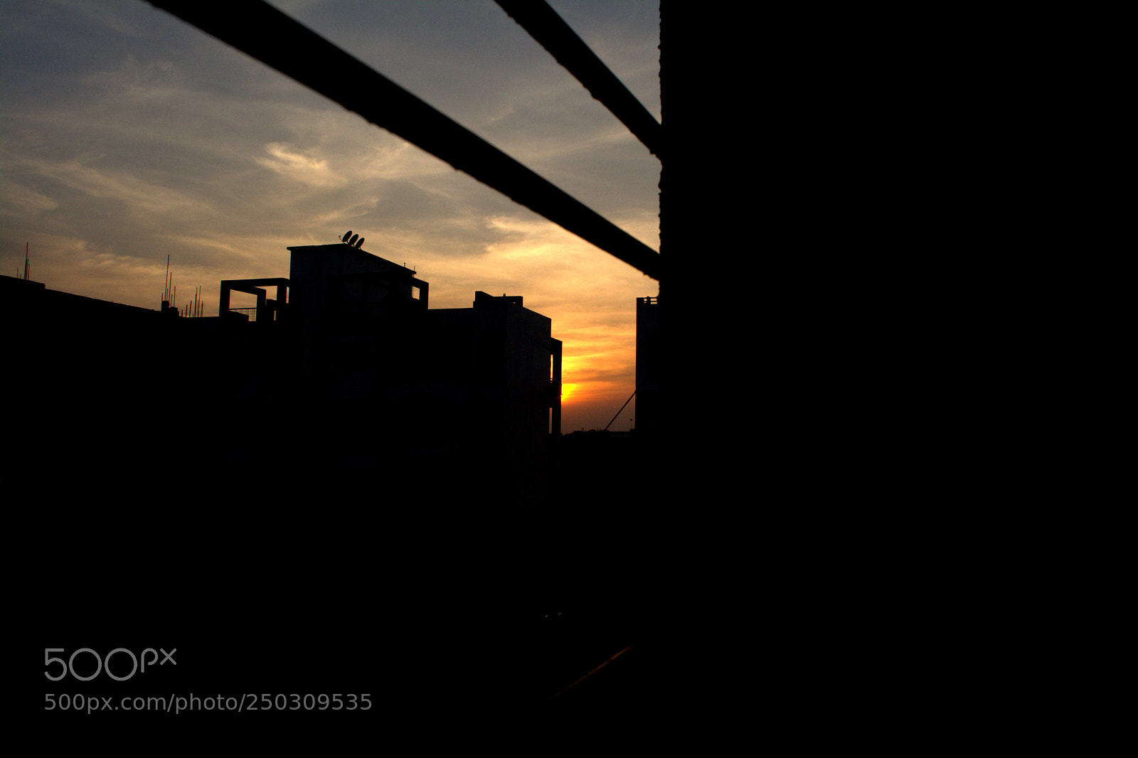 Nikon D5200 sample photo. Skyline silhouette photography