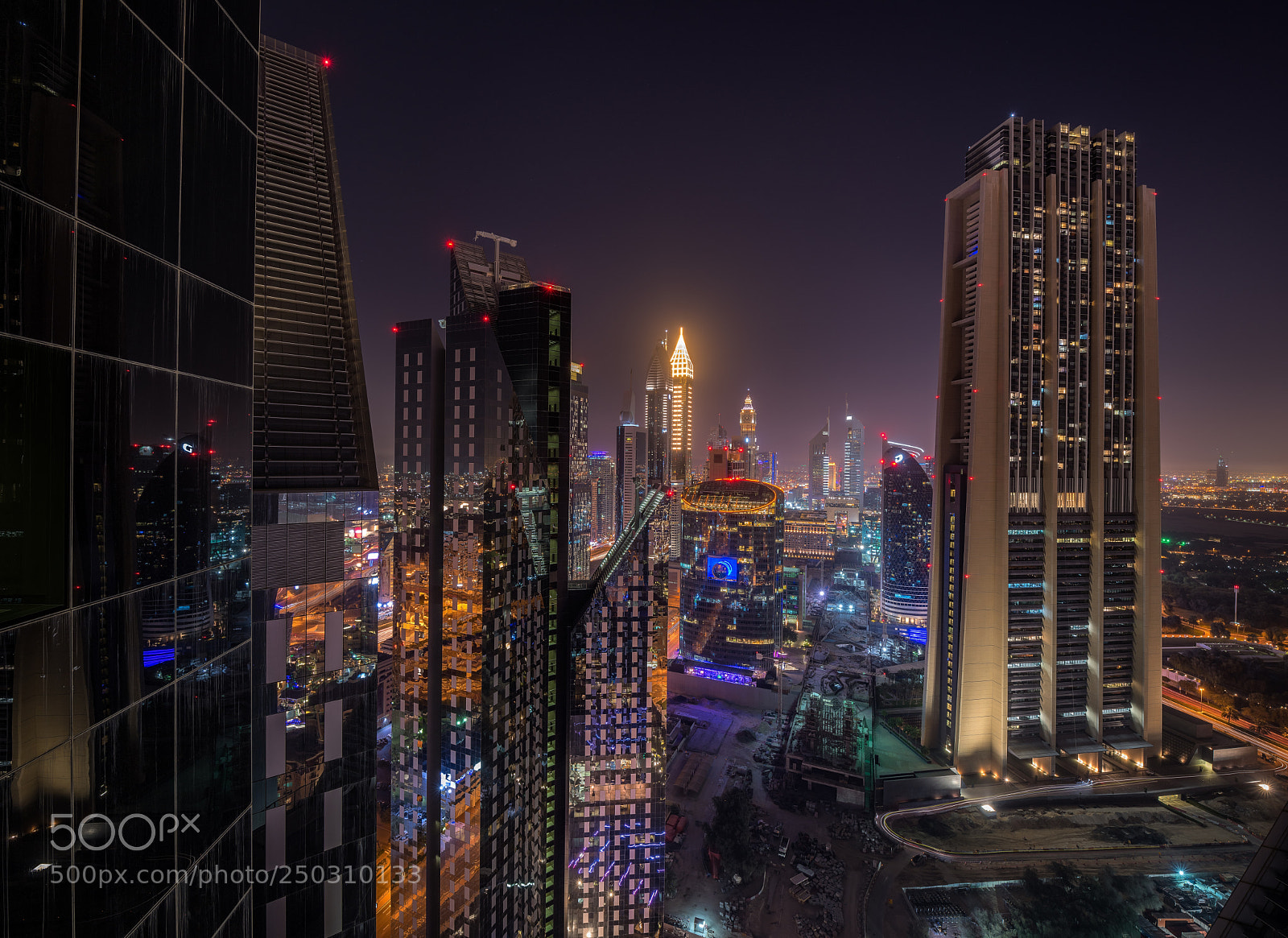 Nikon D850 sample photo. Sunset from difc photography