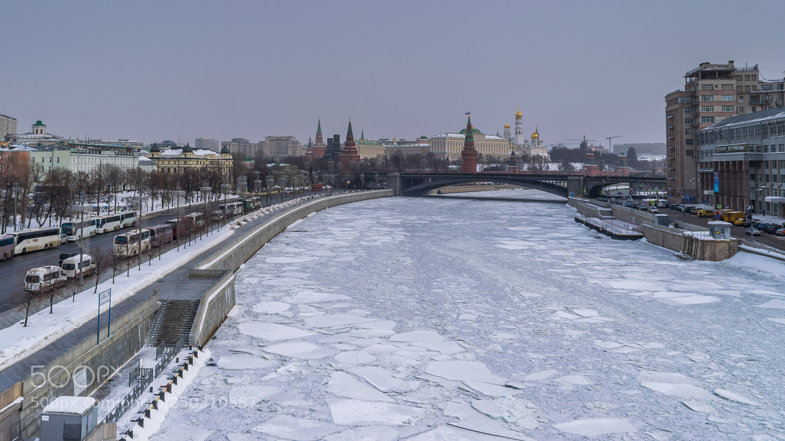 Nikon D5300 sample photo. Moskva river near kremlin photography