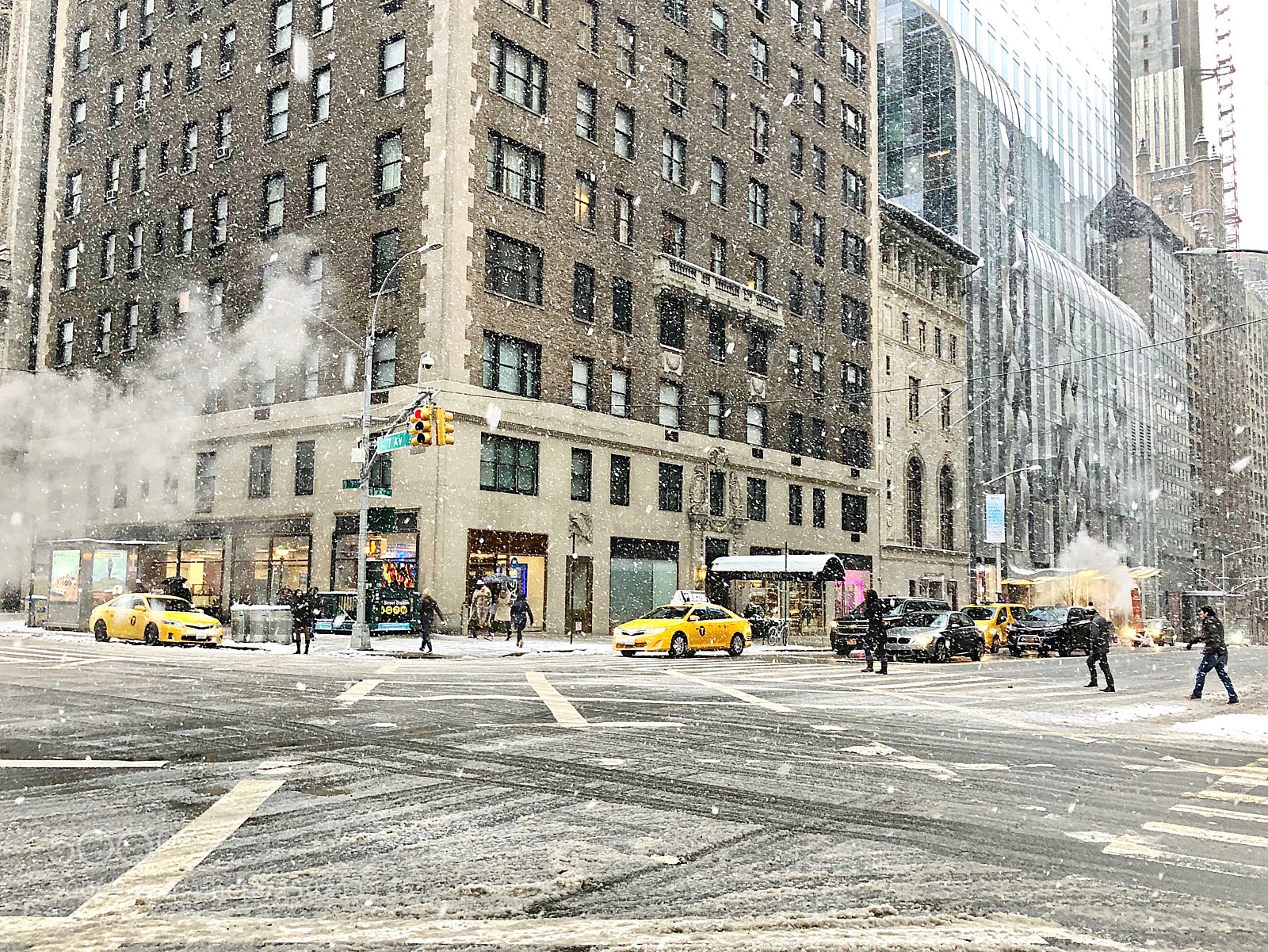 Apple iPhone X sample photo. Snow scene photography