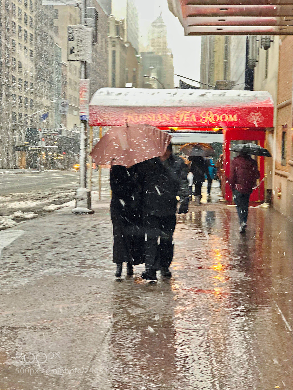 Apple iPhone X sample photo. Snow scene photography