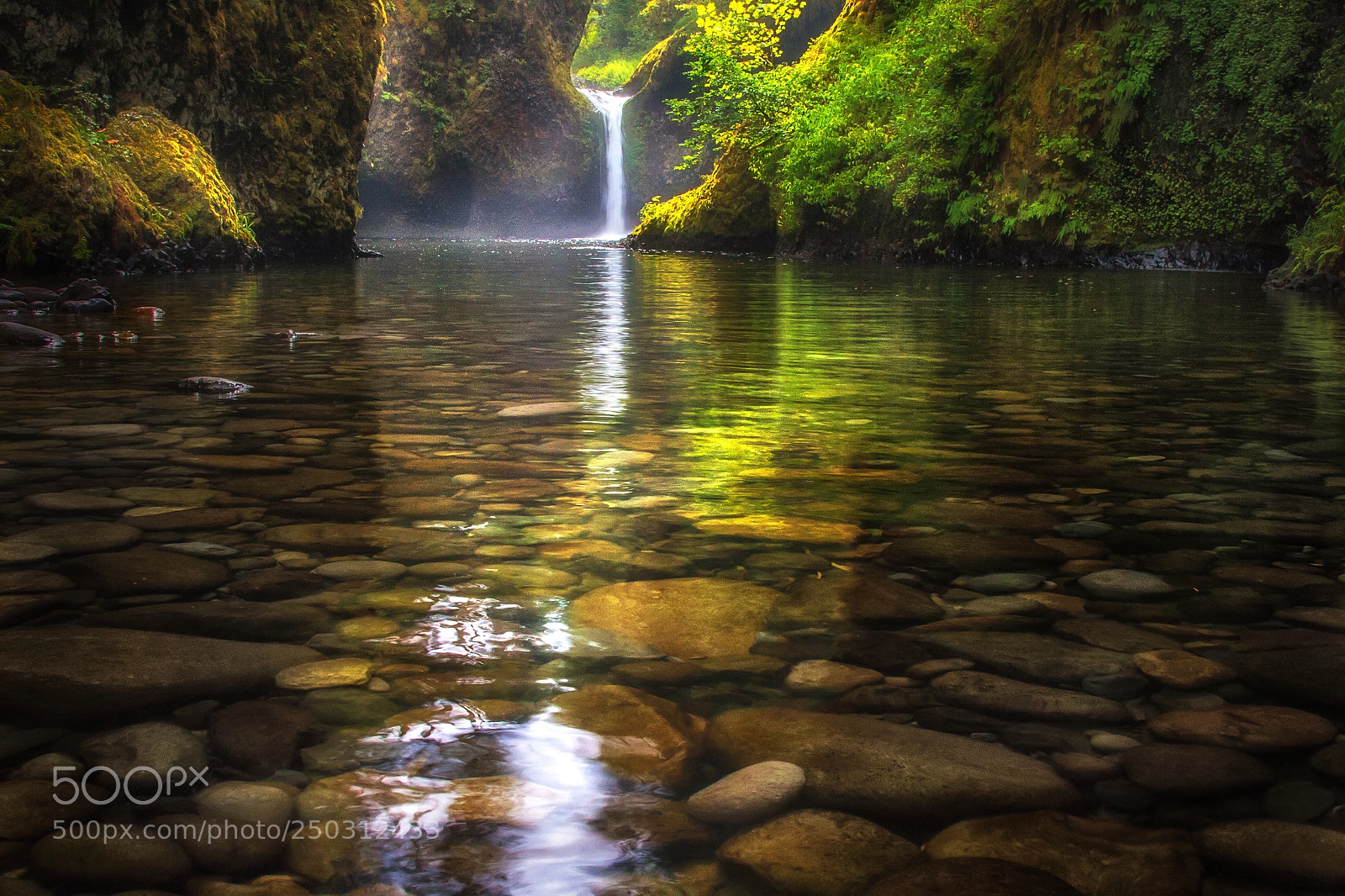 Canon EOS 60D sample photo. Punchbowl falls photography