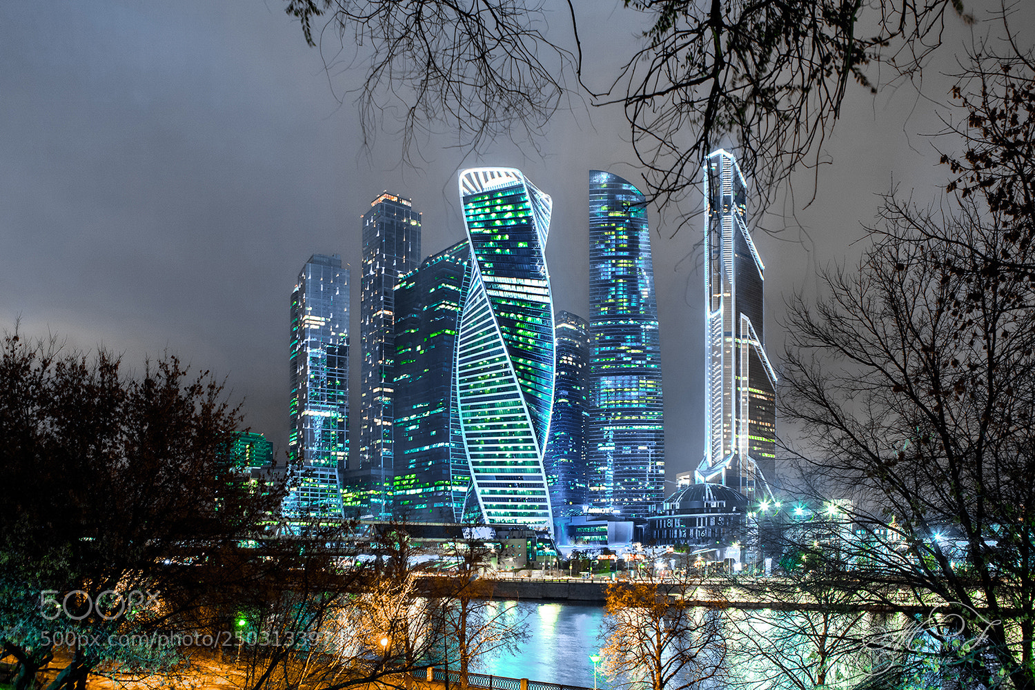 Canon EOS 5D Mark II sample photo. Moscowcity 2017 photography