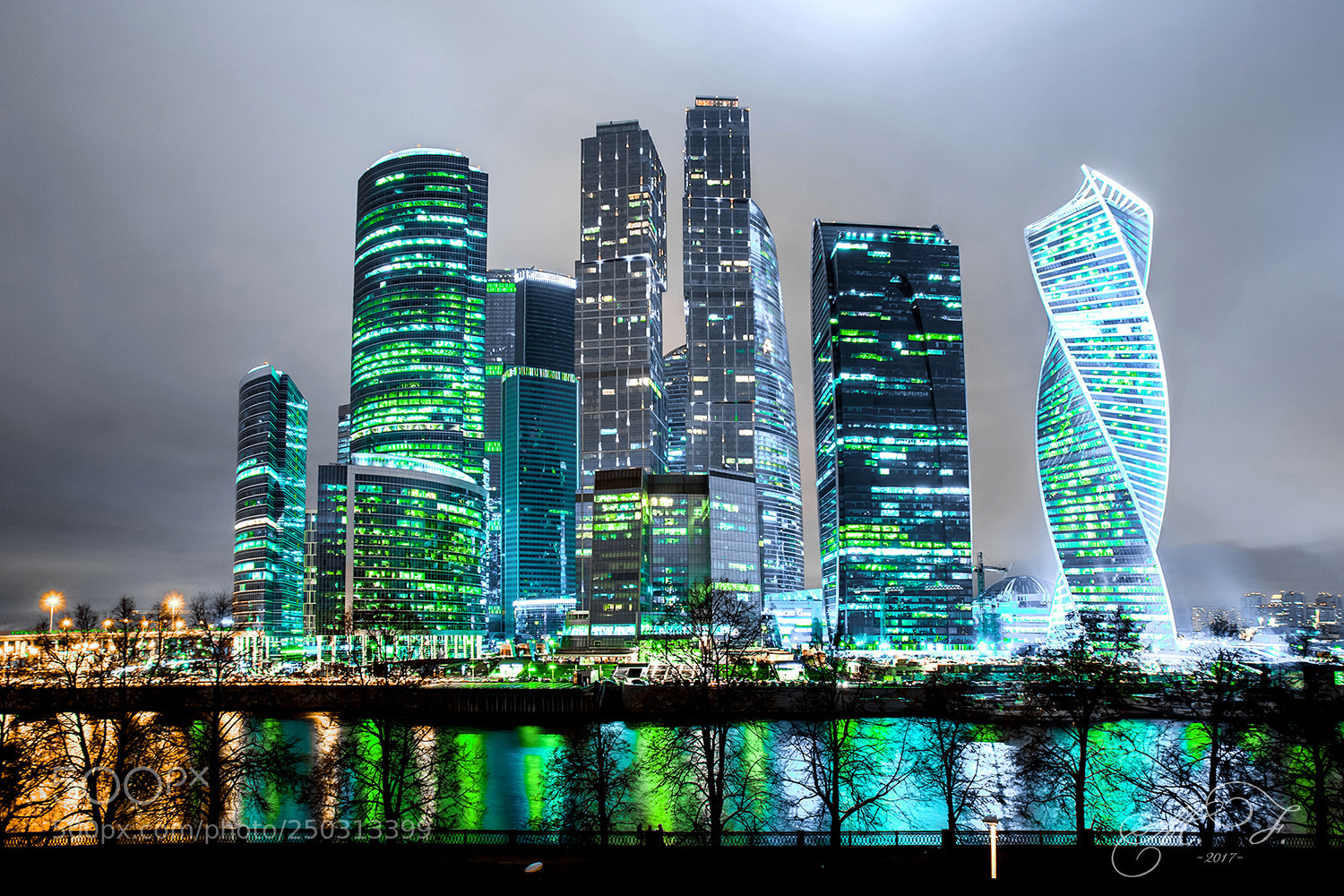 Canon EOS 5D Mark II sample photo. Moscowcity 2017 photography