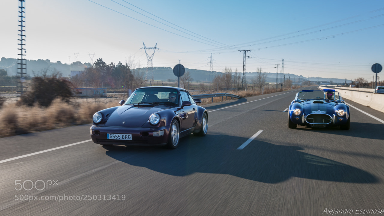 Canon EOS 5D Mark II sample photo. Porsche 911 turbo y photography