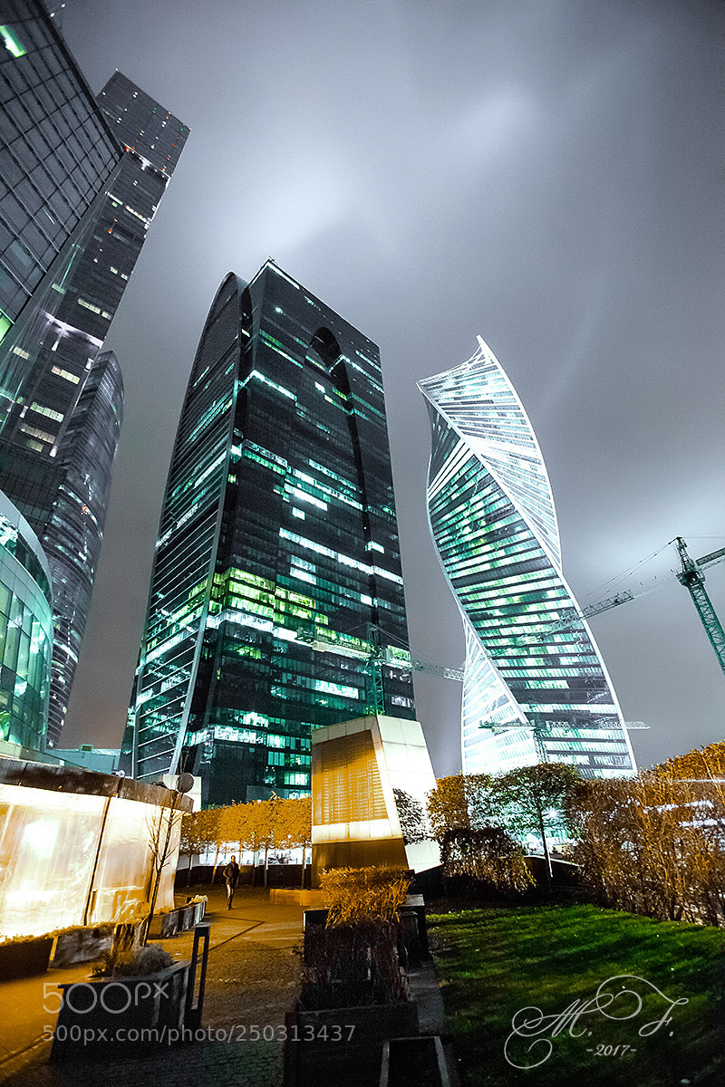 Canon EOS 5D Mark II sample photo. Moscowcity 2017 photography