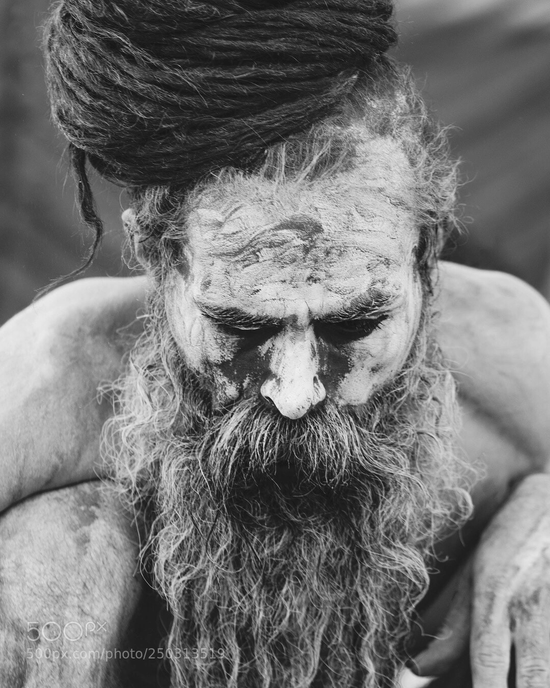 Sony a7 II sample photo. Naga sadhu photography