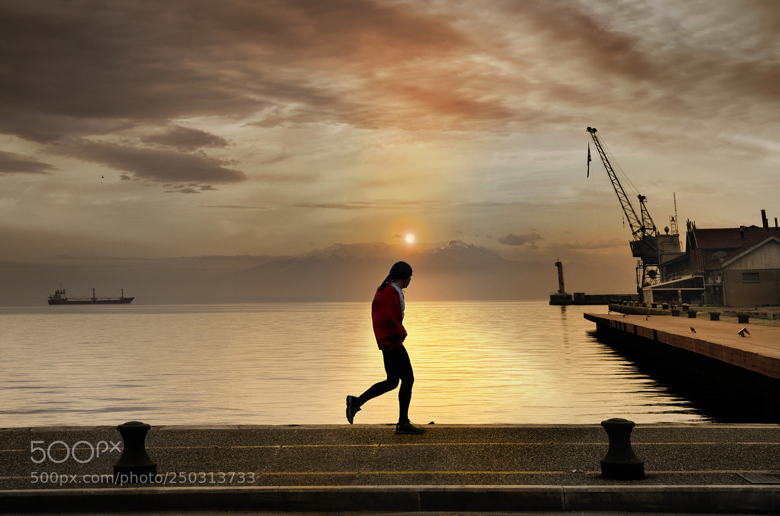 Nikon D7000 sample photo. The runner photography