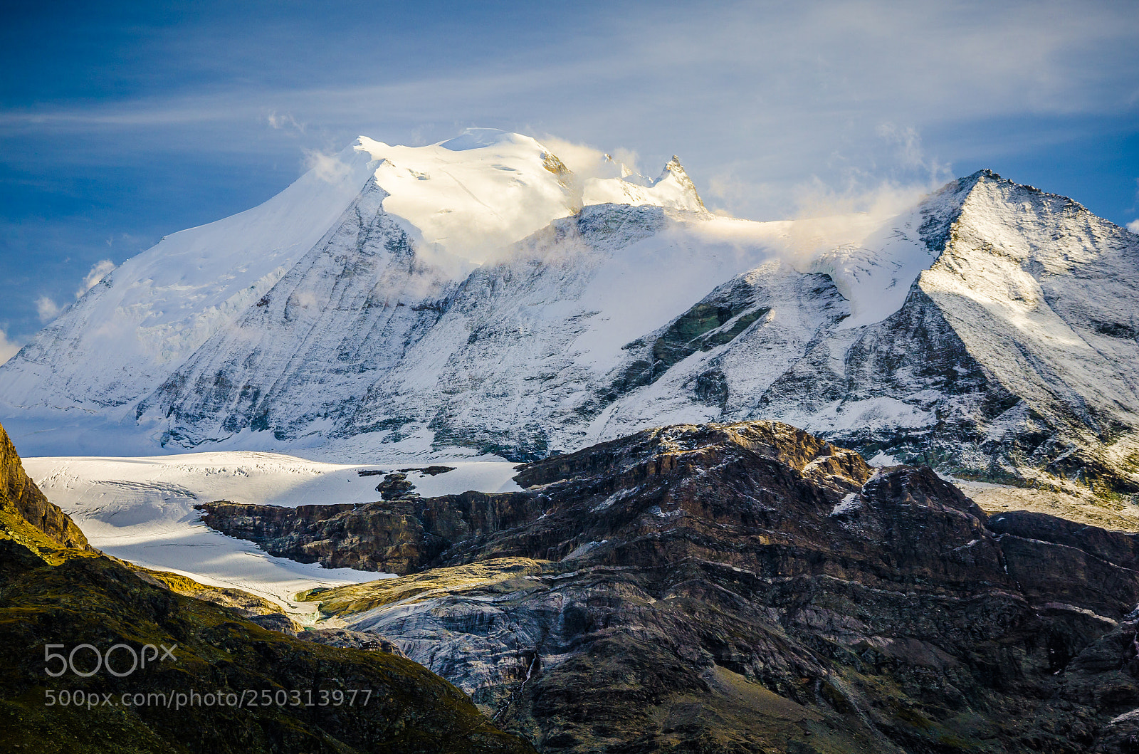 Nikon D7000 sample photo. Bishorn over the turtmannhutte photography