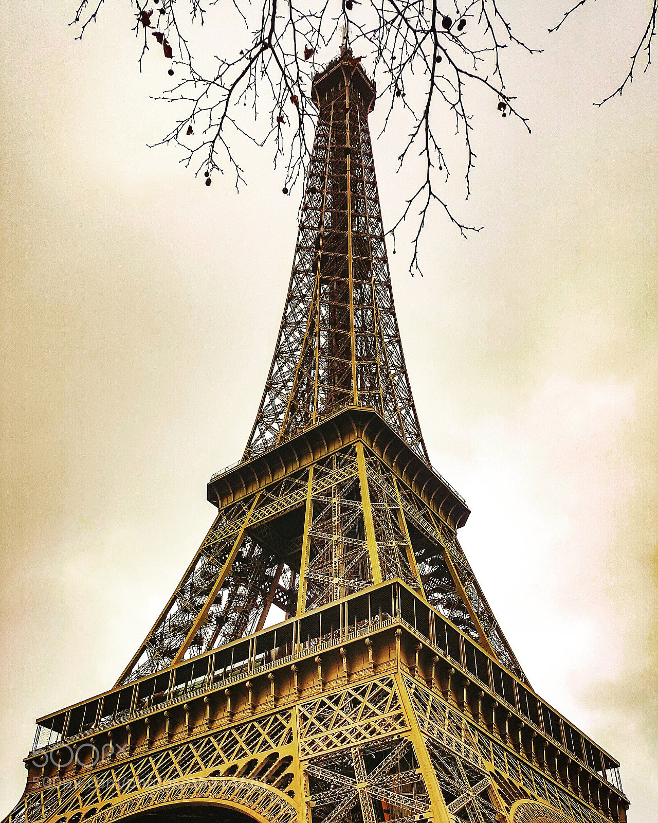 Samsung GALAXY S6 edge sample photo. Eiffel tower photography