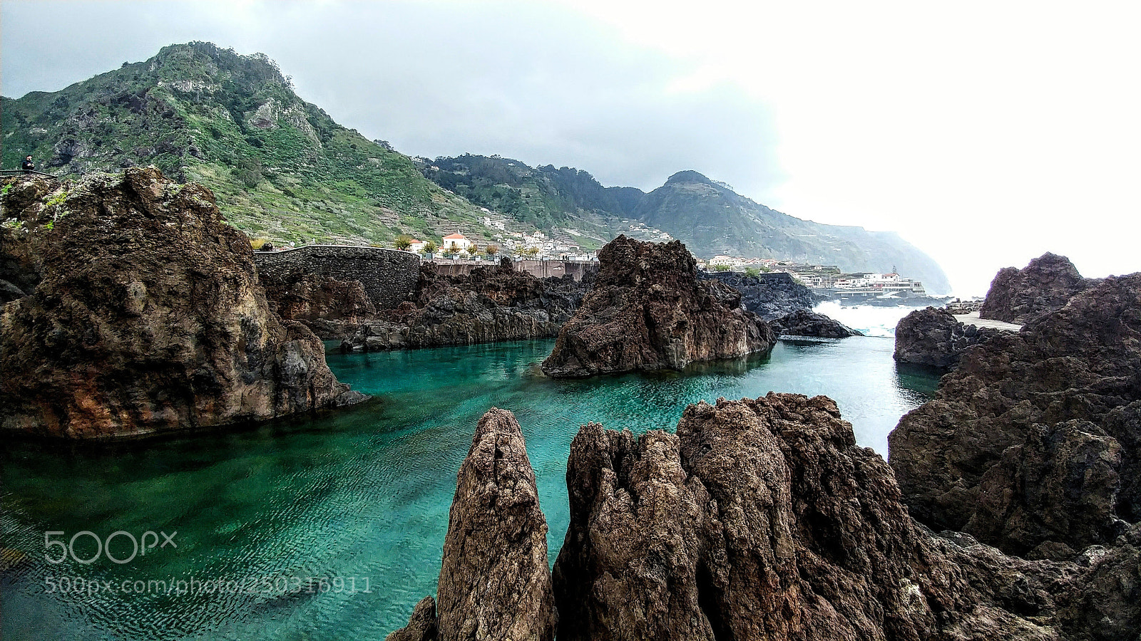 LG G5 sample photo. Madeira - natural saltwater photography