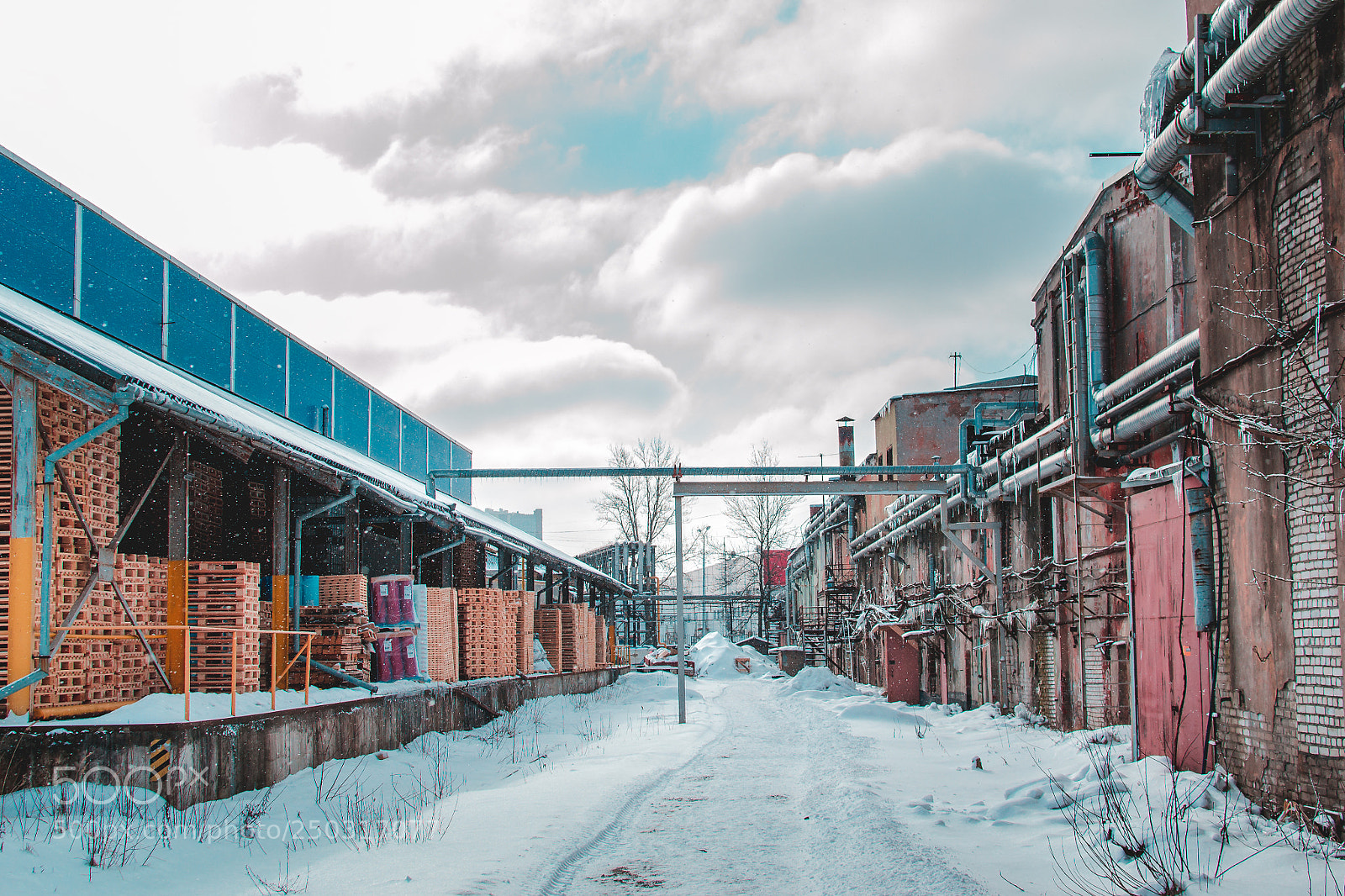 Nikon D3100 sample photo. Warehouse photography