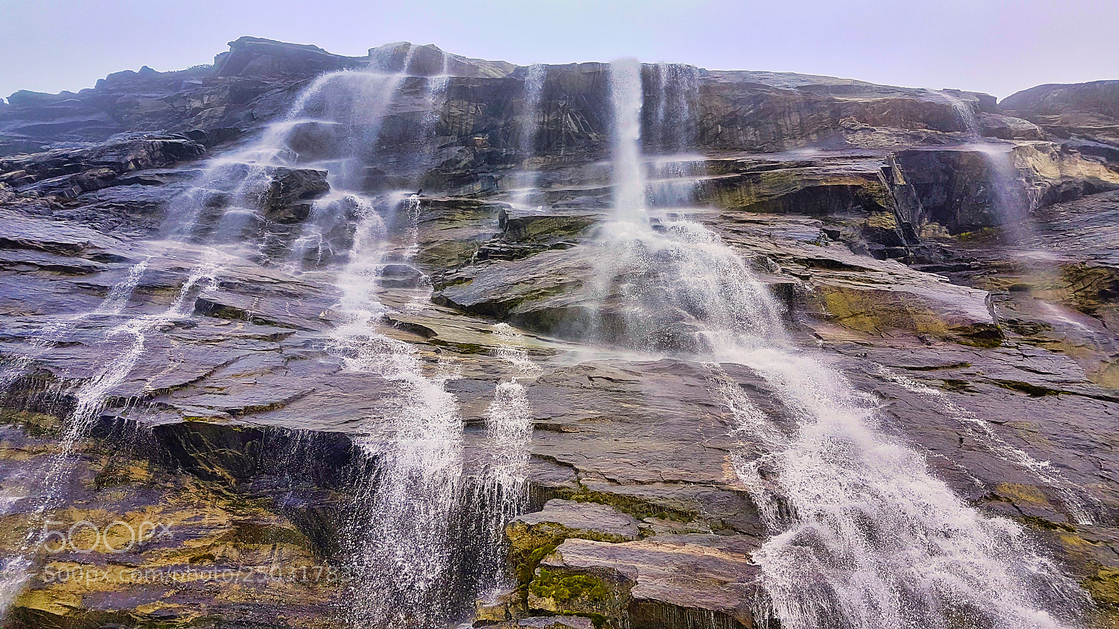 Samsung Galaxy S7 Edge sample photo. Waterfall photography