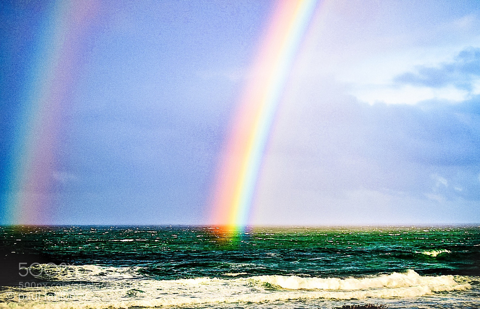 Nikon D3200 sample photo. Double rainbow day photography