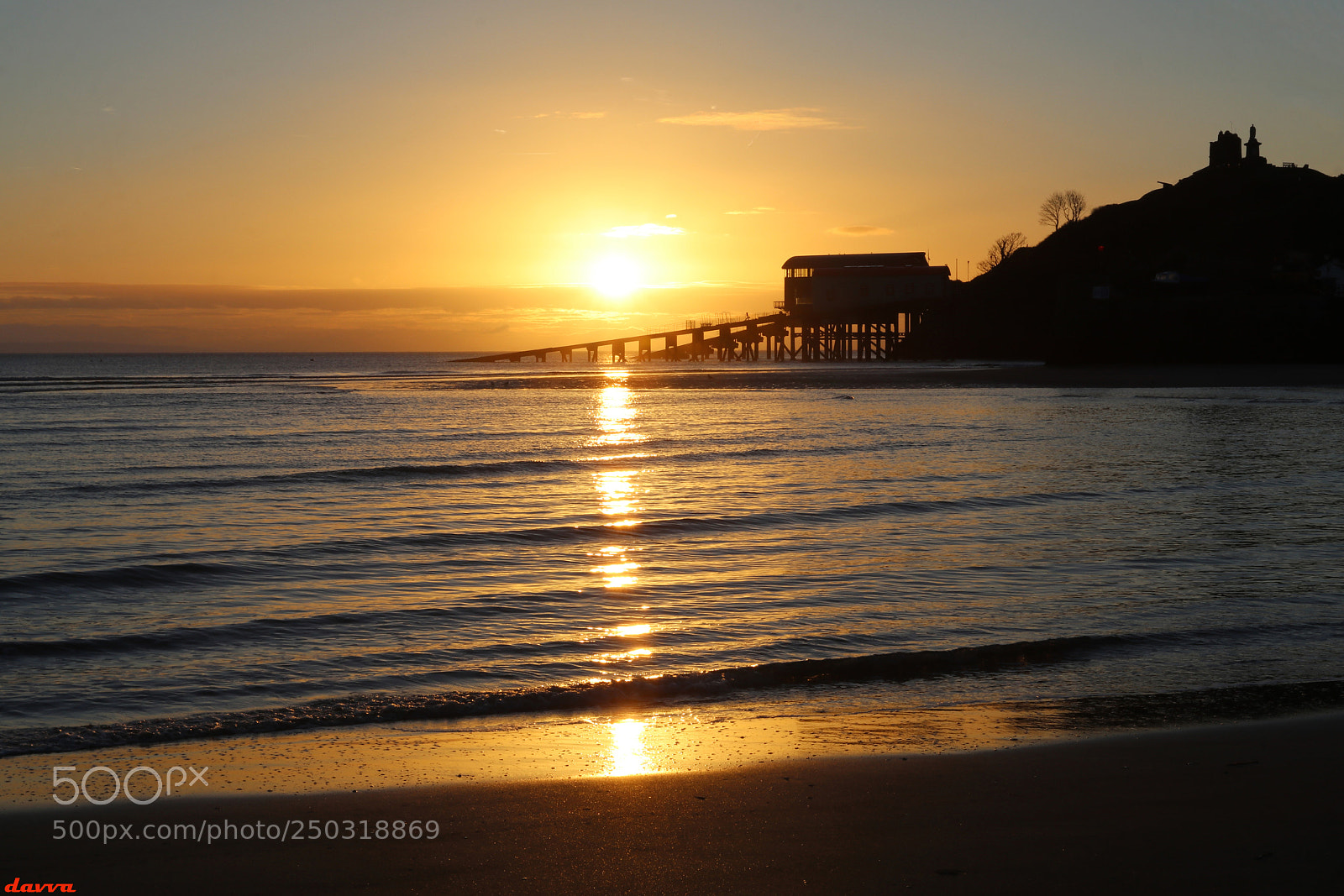 Canon EOS 80D sample photo. Tenby sunrise photography