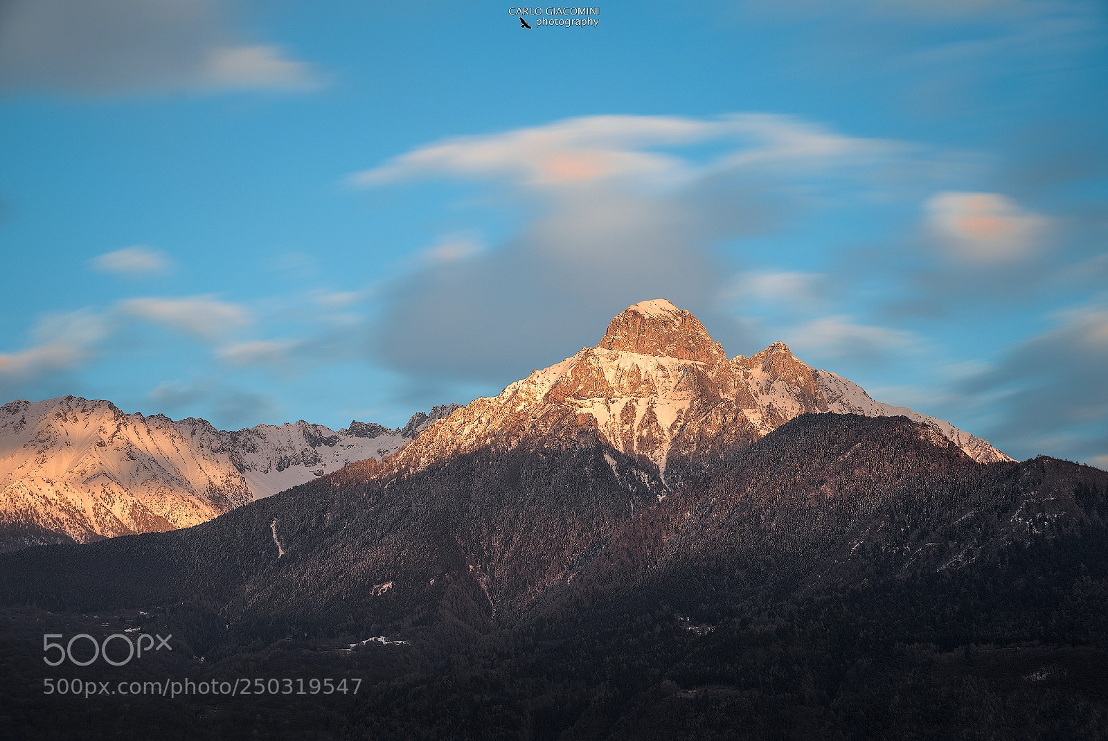 Nikon D810 sample photo. Sunset on the pizzo photography