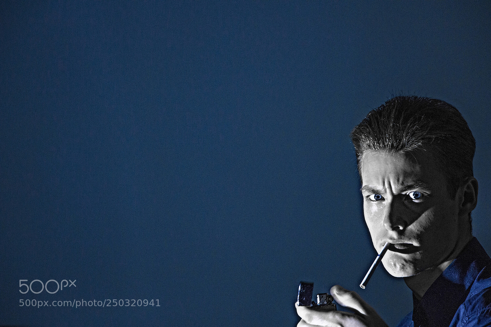 Canon EOS 70D sample photo. Smoker photography