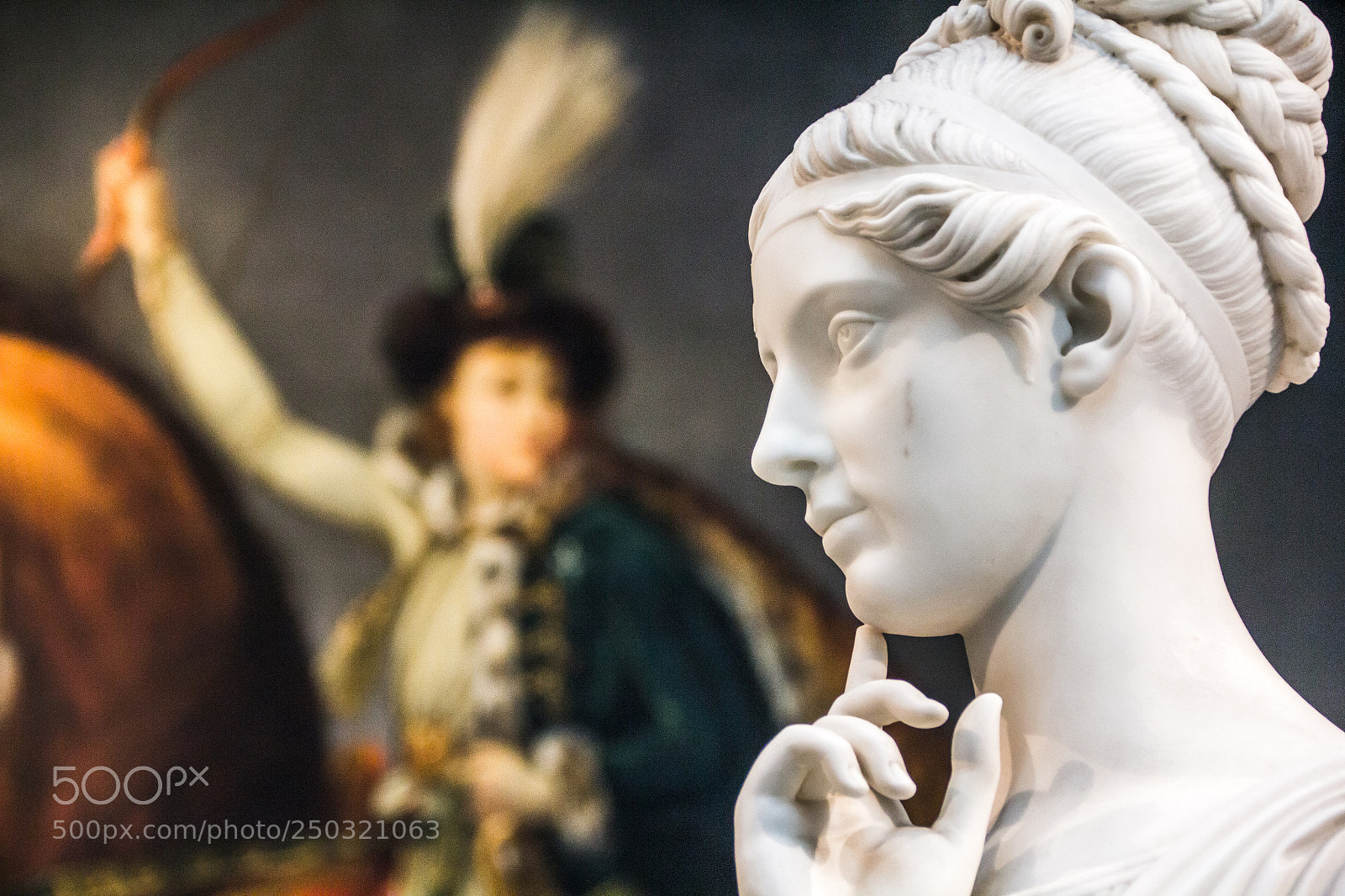 Canon EOS 60D sample photo. A thoughtful statue in photography