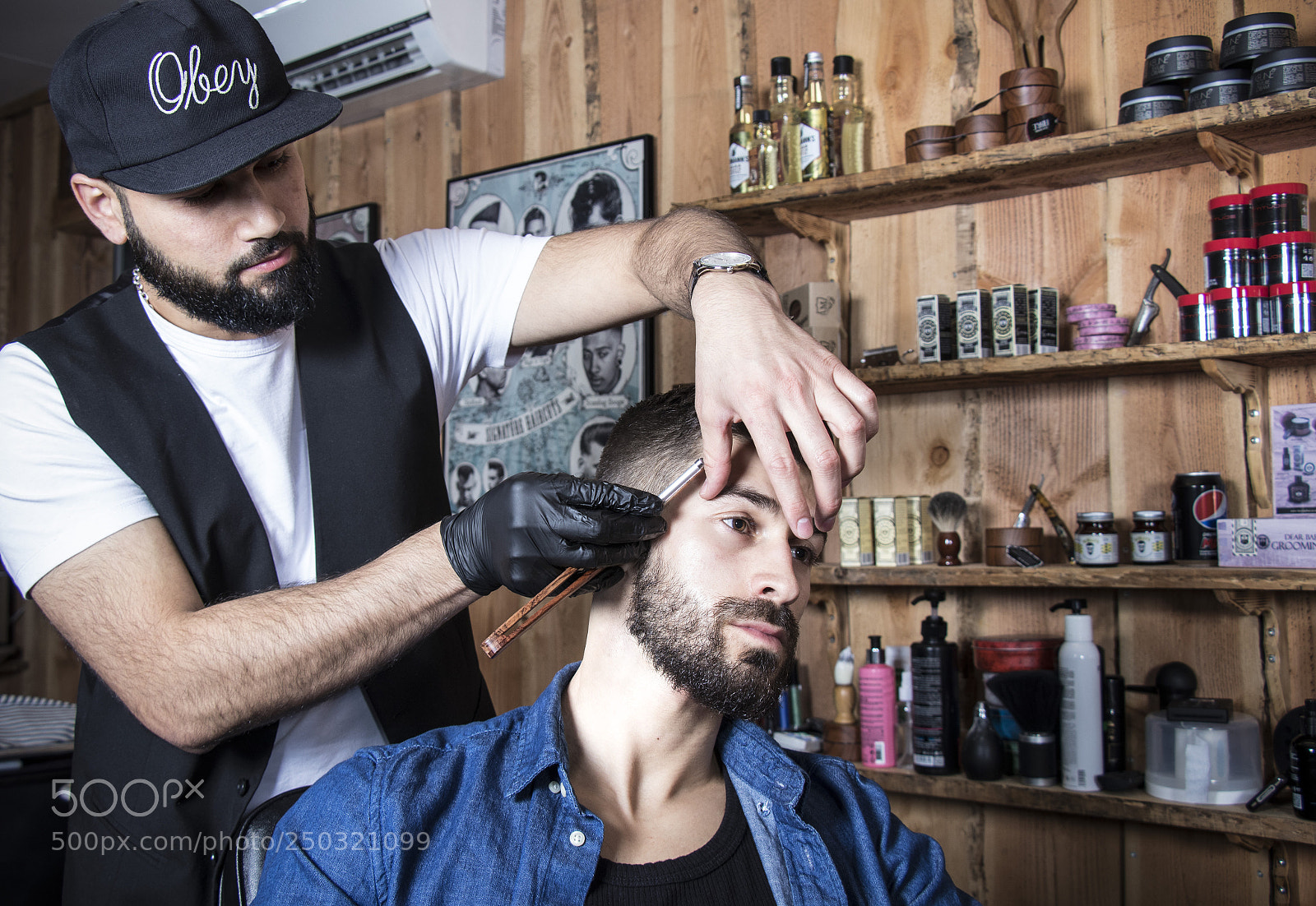 Canon EOS 80D sample photo. Barber shop photography