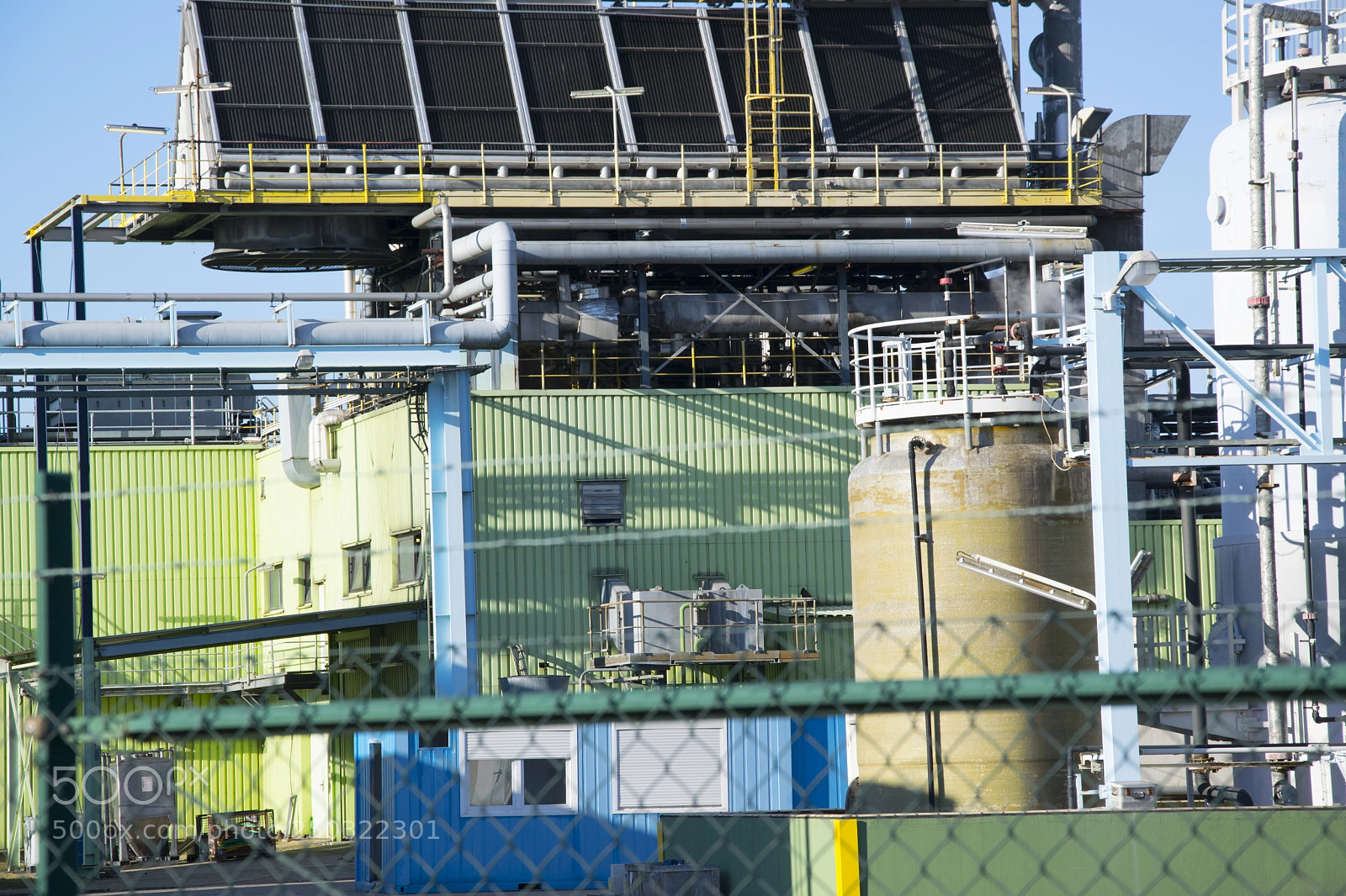 Nikon D5300 sample photo. Close up industry building photography