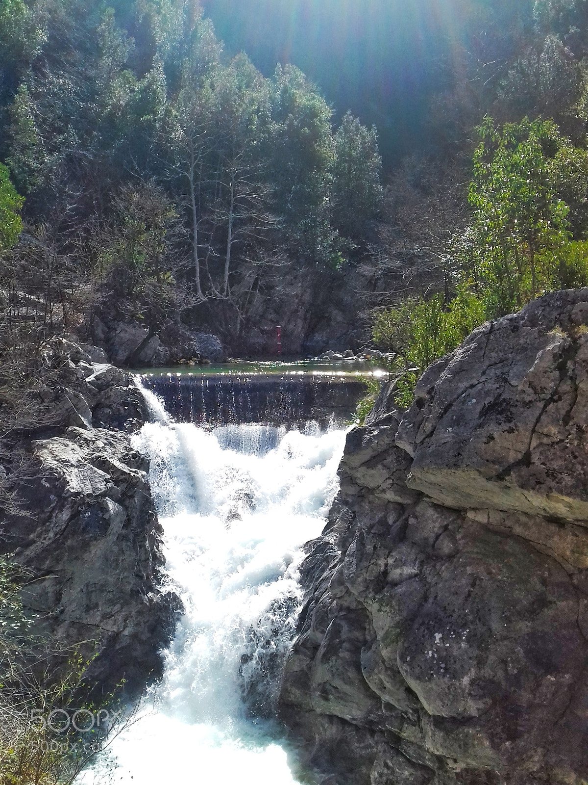 Samsung Galaxy J3(2016) sample photo. Enipeas waterfall photography