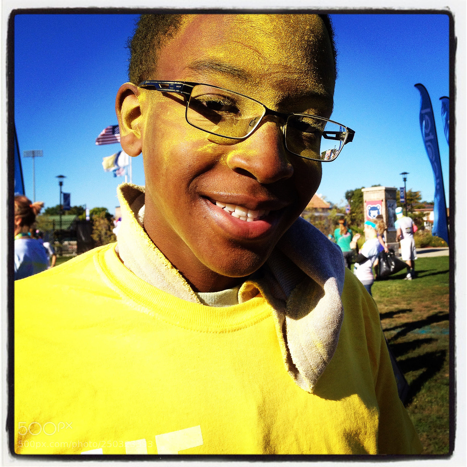 Apple iPhone 4S sample photo. Color run 2015 photography