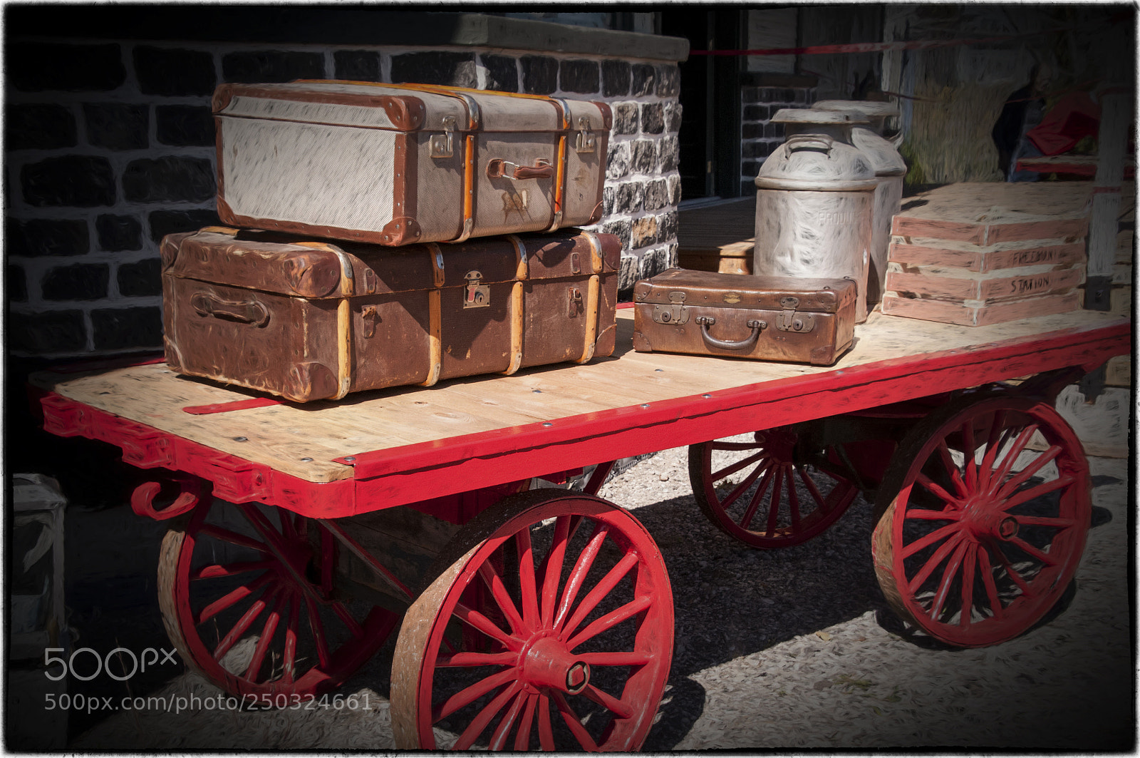 Nikon D300 sample photo. Ready for the train photography