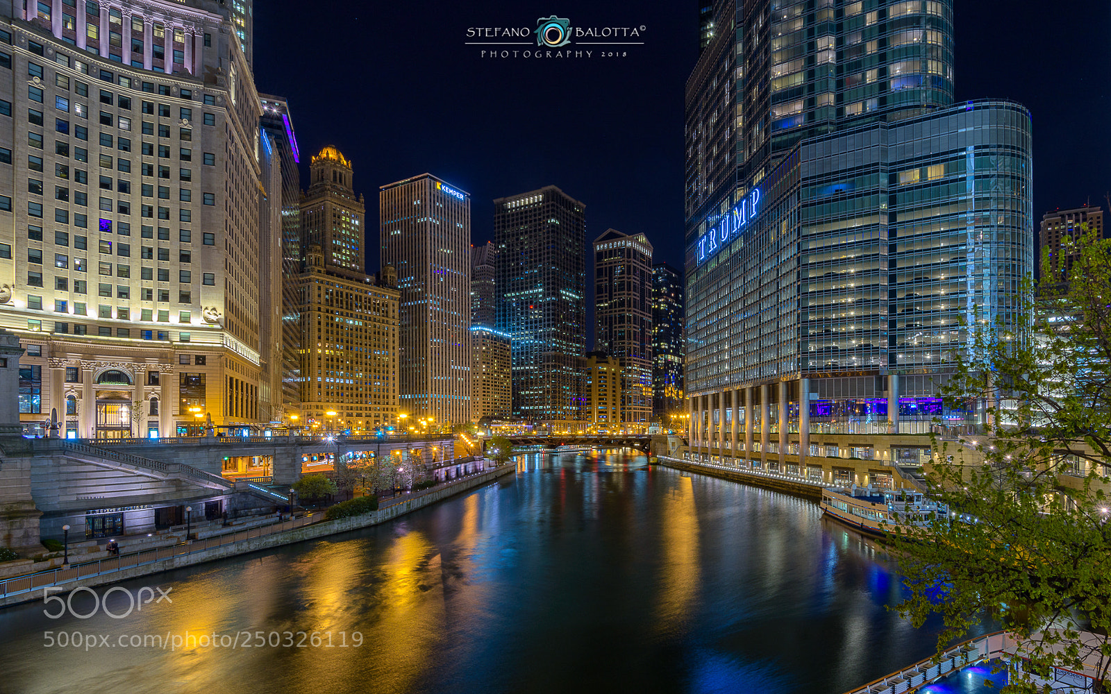 Nikon D810 sample photo. Chicago river photography