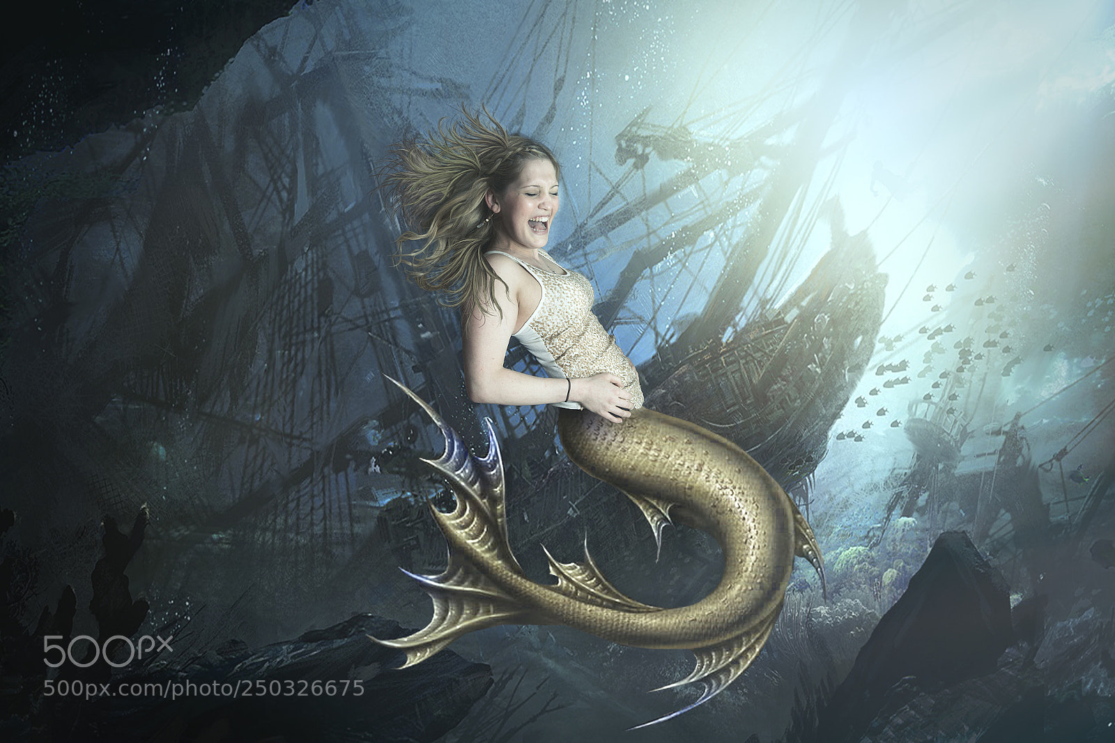 Nikon D810 sample photo. Under the sea photography