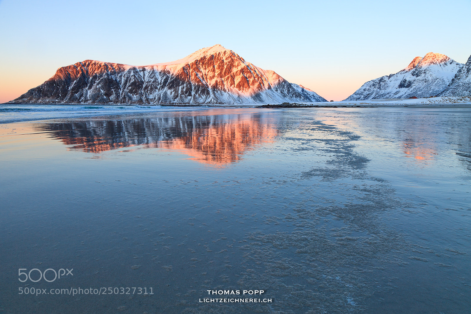 Canon EOS 5D Mark II sample photo. Sunset at skagsanden beach photography